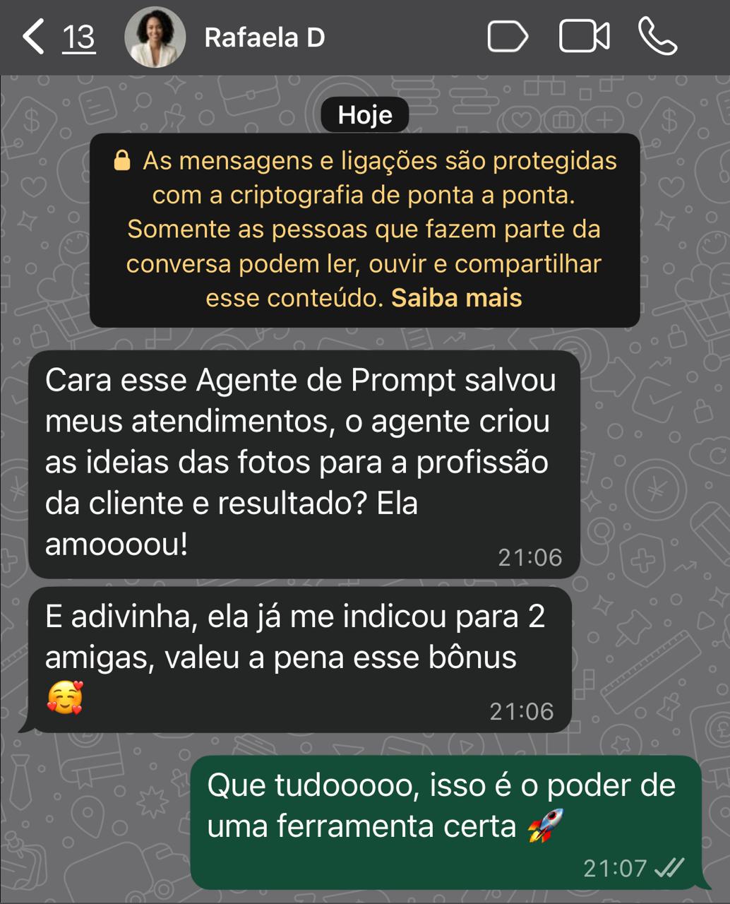 Depoimento Rafaela D