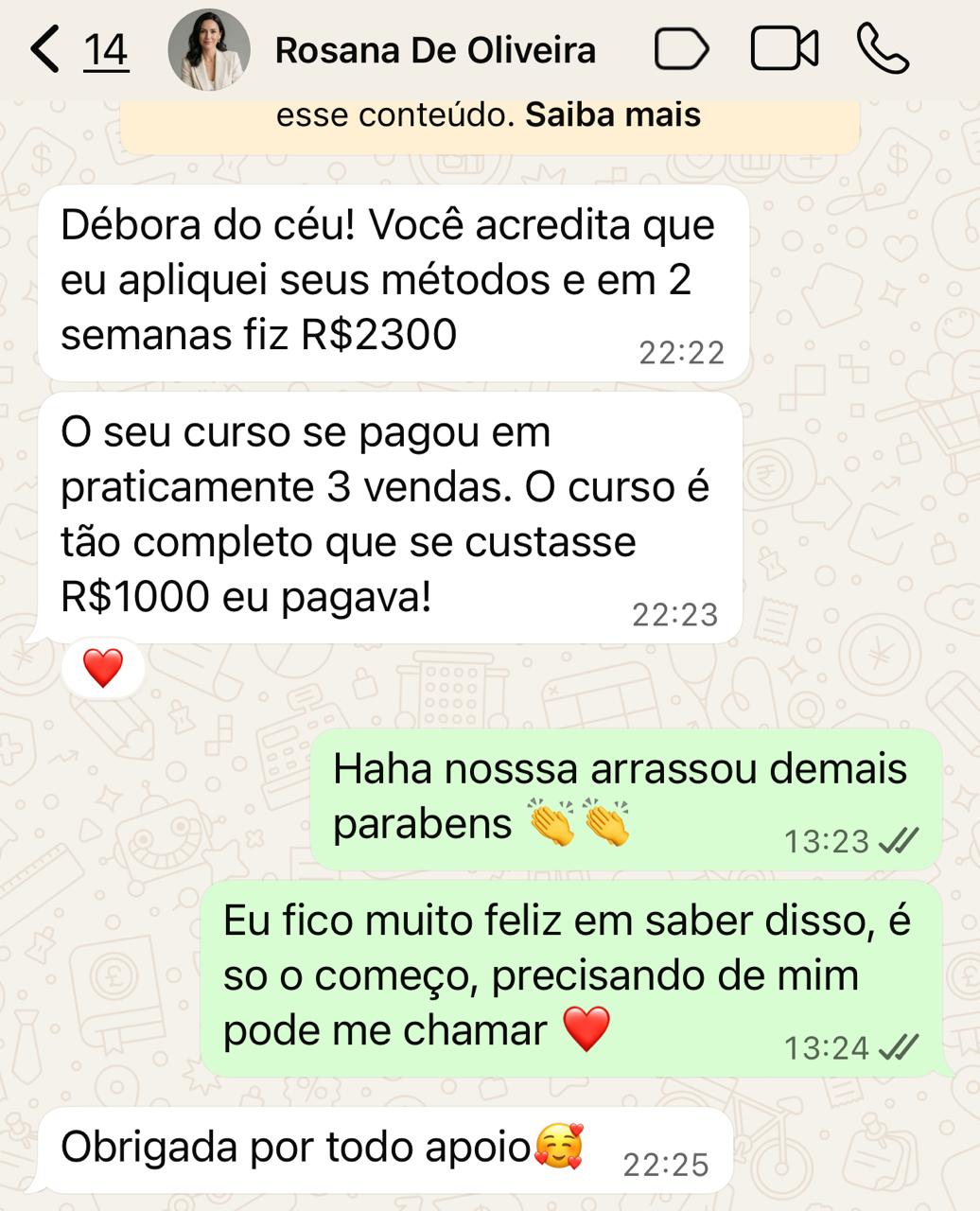 Depoimento Rosana De Oliveira